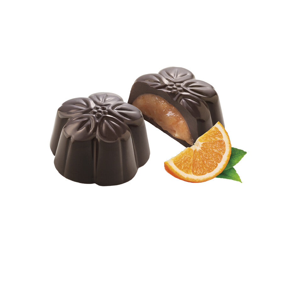 オレンジ缶・フラワーチョコレート