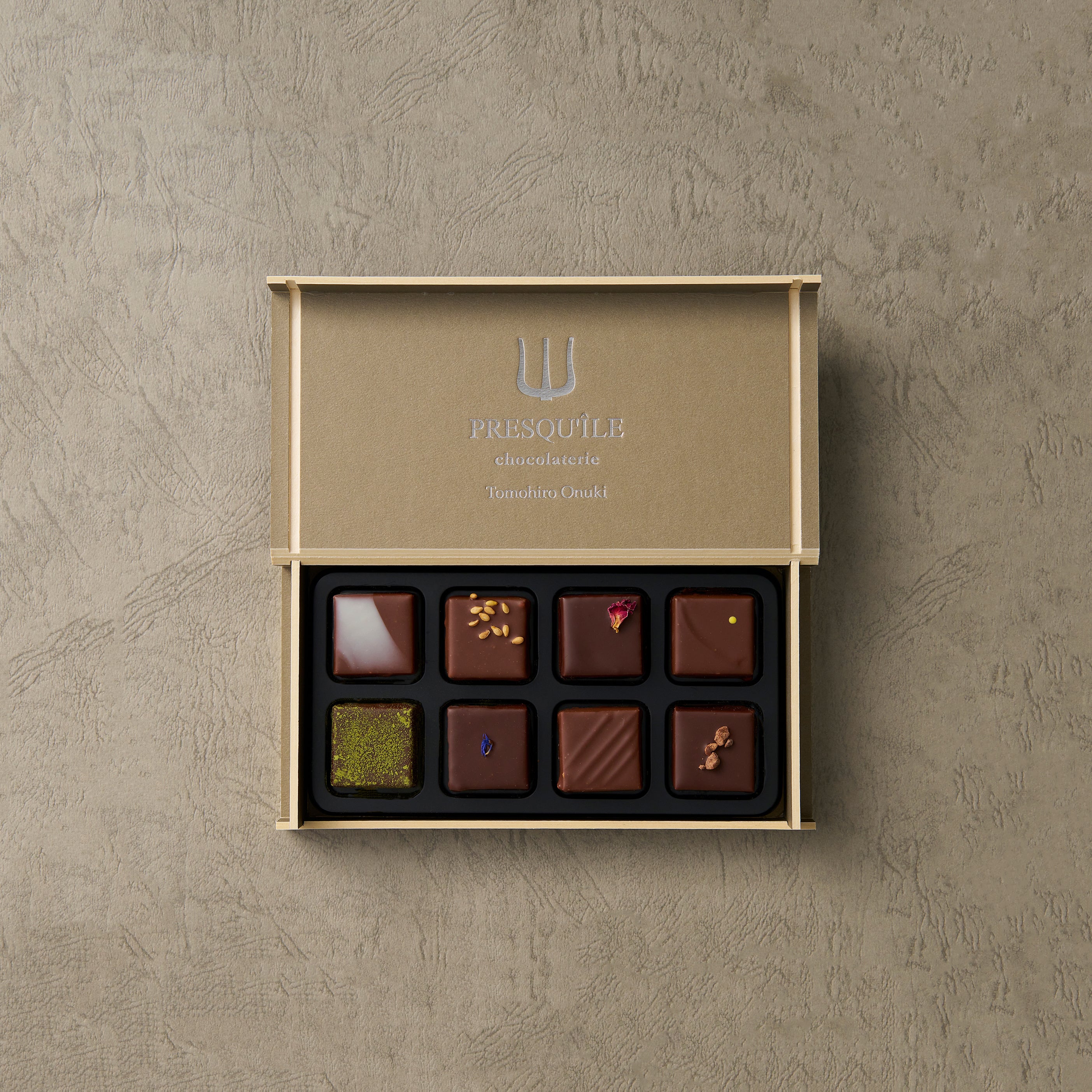 PRESQU'ÎLE chocolaterie】マリアージュショコラ 8個入り – L'Isle