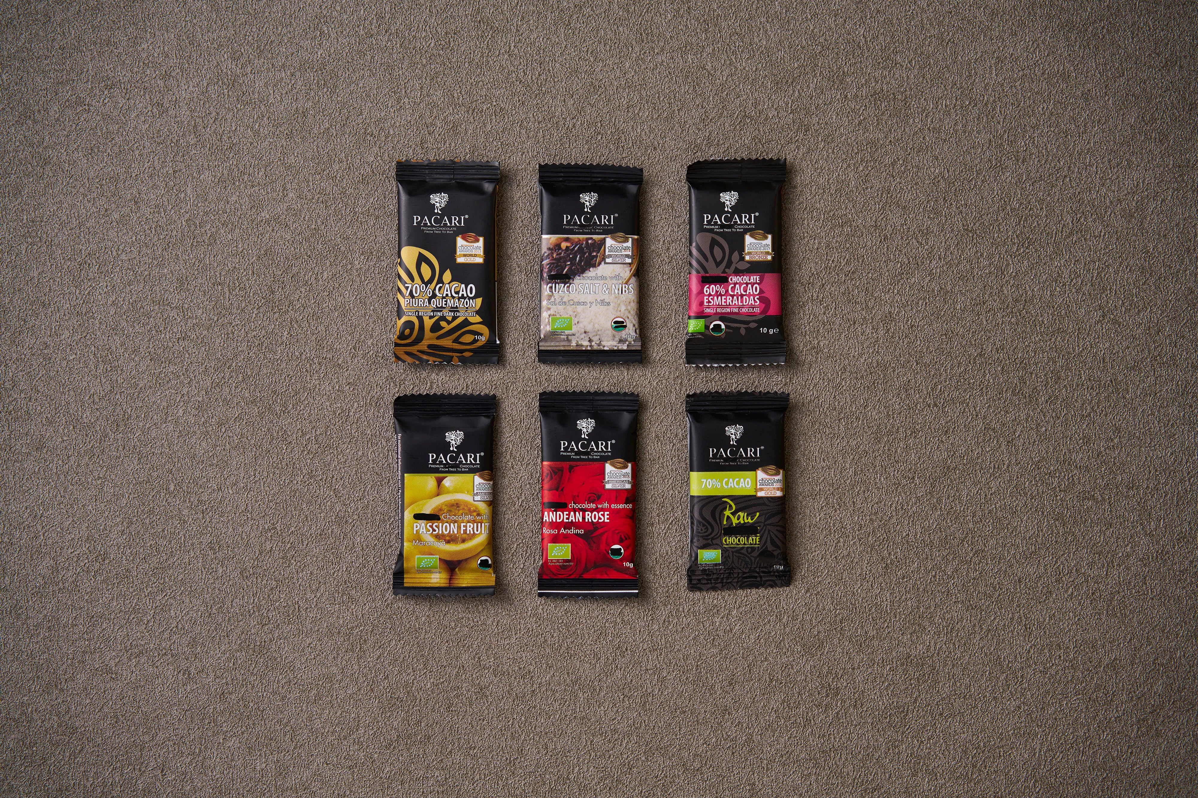 チョコレートミニバー 6種セット